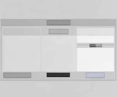 Before view of a plain match-3 menu with simple grey buttons